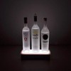 Low Profile Single Step LED Lighted Display Shelf 12"