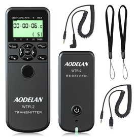 AODELAN Wireless Timer Remote Shutter Release for Sony A7II A7R A7RII A7RIII A9 RX100 VI HX99 A6000 A77 A99 A6000 A6600 A6100 Replace RM-SPR1 and RM-L1AM
