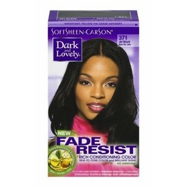 Dark and Lovely Fade Resistant Rich Conditioning Hair Color Jet Black 1 Count