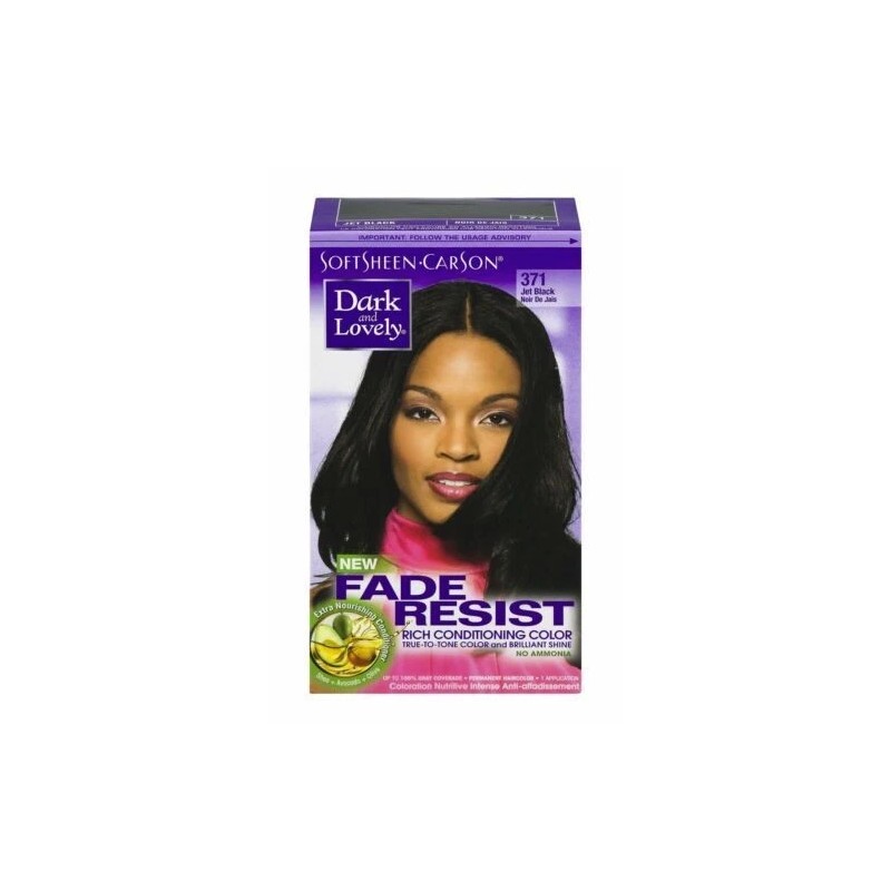Dark and Lovely Fade Resistant Rich Conditioning Hair Color Jet