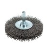 Forney 72254 Wire Wheel Brush, Coarse Crimped with 1/4" Round