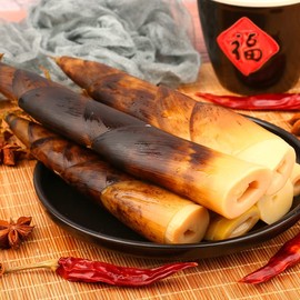 Delicious Bamboo Shoot Tips in Brine, Bamboo, Shoot In Brine(Tips) 笋尖, Pickled bamboo shoot, Fresh Mountain Pepper Bamboo Shoot, Pickled Vegetable,spicy strips,Latiao,Chinese Famous snack gifts pack (Original flavor,1pack)(Crispy Bamboo Shoots（脆嫩笋尖）)