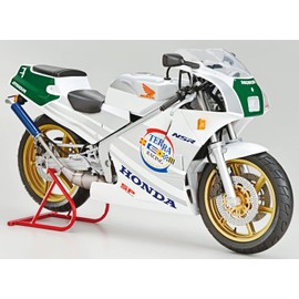Aoshima Bunka Kyozai 1/12 The Bike Series No. 52 Honda MC18 NSR250R SP Custom 1989 Plastic Model, Molded Color
