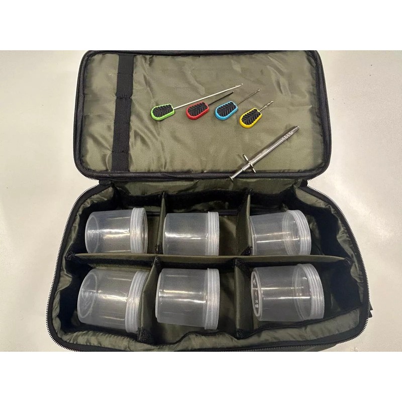 TMC Glug Bag with 6 pots, Set of 4 Baiting