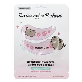 The Crème Shop X PUSHEEN Dream Bright Depuffing Hydrogel Under Eye Patches with Vitamin C & Retinol | Brightening & Smoothing | Vegan & Cruelty-Free