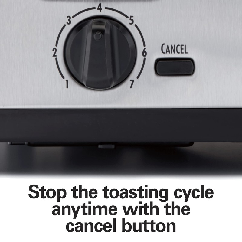 Hamilton Beach 4 Slice Toaster with Extra Wide Slots for