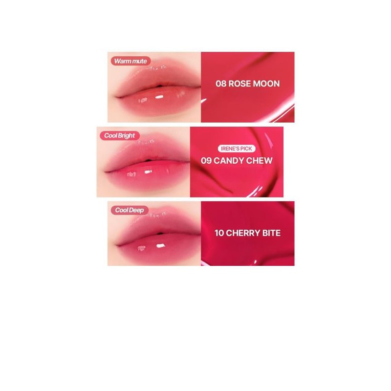 2AN Glaze Bouncing Tint 4.5g, Color:10 Cherry Bite