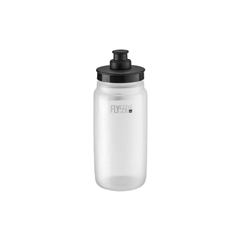 Elite Fly Tex Drinking Bottle 550 ml, Transparent
