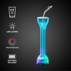 Fun Central 17 oz Blue LED Flashing Yard Glass with