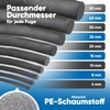 Bauhandel24 - 10 m PE Round Cord Diameter 40 mm,