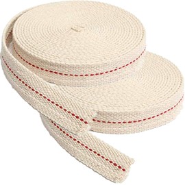 Wick Refill for Oil Lamps, 16.8 ft (4.5 m), Lantern Parts, Bronze Lantern, Cotton Refill, Length 0.5 x 17.7 inches (1.3 x 450 cm)