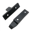 HJGarden 4Set Black Keku Suspension Fittings Quick Fitting Furniture Panel