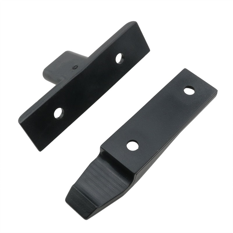 HJGarden 4Set Black Keku Suspension Fittings Quick Fitting Furniture Panel