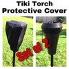 Tiki Torch Cover - Set of 2/Black