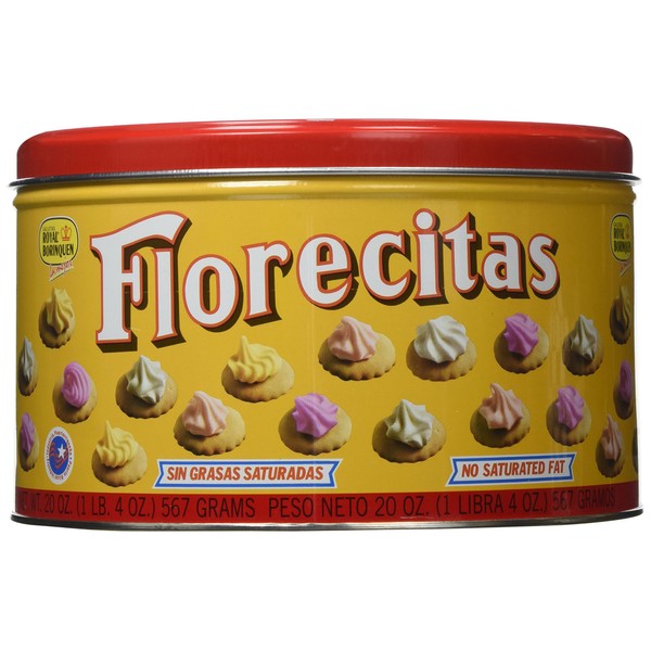 Florecitas Iced Gems Cookies By Royal Borinquen 20 oz