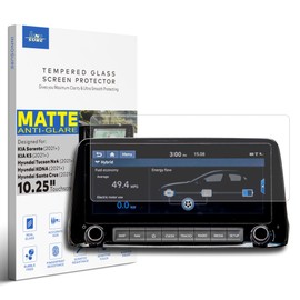 INNOSURE Tempered Glass Screen Protector for KIA K5 / Sorento (2021-2024), Hyundai Kona/Santa Cruz/Tucson (2022-2024) Infotainment 10.25"/10.3" Touchscreen Anti Glare (Matte)