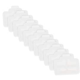 Gatuida 50pcs Ethernet Port Dust Replacement Caps Anti-dust Protector for Routers Computers Tvs Simple Installation Sleek Design Dirt Cover for LAN Network Interfaces