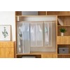 XIAKE Garment Bags M/oth-proof Dust Cover Coat Hanging Clothes Storage