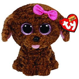 TY Beanie Boo Plush - Maddie the Brown Dog 15cm