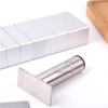 2.1cm Height Lengthened Rectangle Aluminium Pineapple Cake Mold Stainless Steel