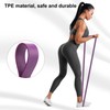 Lila Fitnessbander Widerstandsband 45–100LBS Klimmzugbänder Trainingsbänder Gummiband Sport Widerstandsbänder Krafttraining