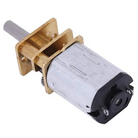 N20 DC 12V 200RPM Mini Speed Reduction Gear DC Motor with Full Metal Gear for RC Car Robot Model DIY Motor Toy