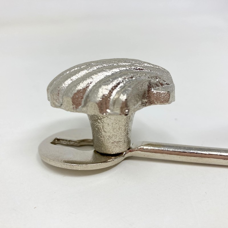 Knobs By Blossom Silver Sea-Life Marine Nautical Hooks (8. Small