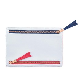 Busy B 8694 Currency Purse - faux leather wallet keeps two currencies separate