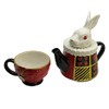 SAN3791 Cute Tableware, Teapot, Approx. 19.7 fl oz (550 ml),