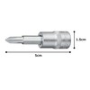 TONE Driver Bit Socket HP2H-P1 Drive Angle 0.25 inch (6.35