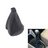 Fouedy Car Manual Gear Shift Knob Gaiter Boot Cover for