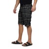 RAW X Mens Belted Cargo Shorts, Relaxed Fit Casual Knee