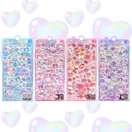 K-Bom Plump Seal, Water Seal, Decorative Sticker, 3D, Cute, Drop (Purple)