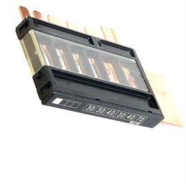 EDS 38233-TA0-A01 38233TA0A01 Maxi Multi Block E Fuselink Fuse 6 Circuit Compatible replacment for Honda Acura Vehicles Including Accord Crosstour TL TSX & ZDX Power Steering ABS etc Protection