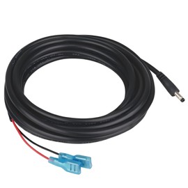 Varbmt DC 3.5x1.35mm External Power Cable, Trail Camera Power Cord, 2M/79-inch DC Plug Connector Compatible with Solar Panels CCTV Surveillance Security Camera DVR Router,1PCS