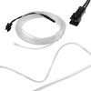X AUTOHAUX 4 Meter/13ft Neon EL Wire Strip Ice Blue