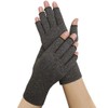 Dr. Arthritis Compression Doctor Developed Supporter Compression Gloves, Fingerless [Pack
