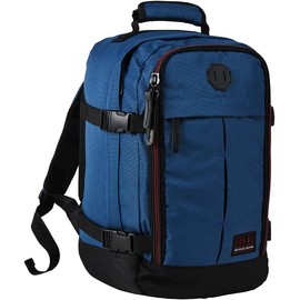 Cabin Max Metz Stowaway 20L Travel Bag 16x10x8inch (40x25x20cm) - Mini Backpack/Weekender Bag Ideal Underseat Carry on Luggage (Navajo Blue)