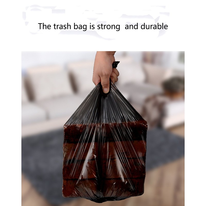 Black Trash Bag,Gereen 2 Gallon Black Trash bag Garbage Bag