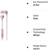 Skullcandy Ink'd In-Ear Wired Earbuds - Pink