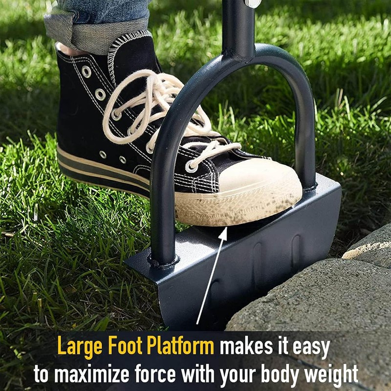 Yosoo Edger Lawn Tool Half Moon Lawn Edger, Pala de