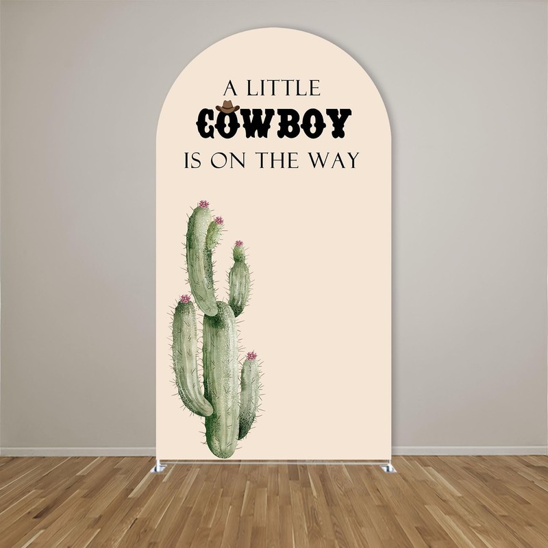 A Little Cowboy is On The Way Baby Shower Baptism