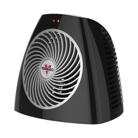 Vornado Vornado VH202 Personal Space Heater, Advanced Safety, 2 Heat Settings, Direct Heating, Black
