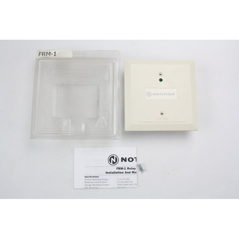 NOTIFIER CO FRM-1 15-32 VDC, ADDRESSABLE Relay Module, Relay Control