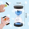 Sand Timer, Hourglass Sand Timers Colorful 1/3/5/10/15/30 Minutes Sandglass Timer