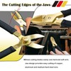 WEDO Brass Diagonal Cutting Pliers 10", Side Cutter with Non-Slip