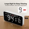 Dekala Digital Alarm Clock with Dual Alarms, Temperature and Humidity