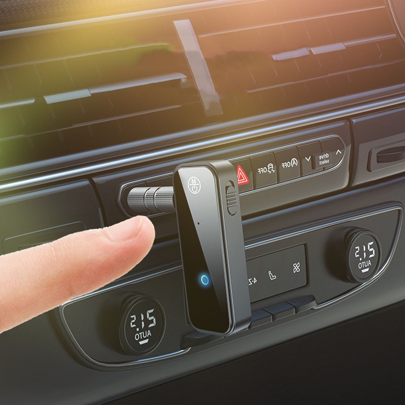 Car BT 5.0 Receiver 3.5mm Stable 100Mbps Transmission 11yd Distance