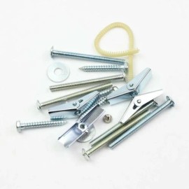 Whirlpool 8205948 Microwave Mounting Hardware, Steel, 1/2" Bracket Set