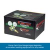 Flame Tech Flow Gauge Argon Regulator, Easy to Read 2”